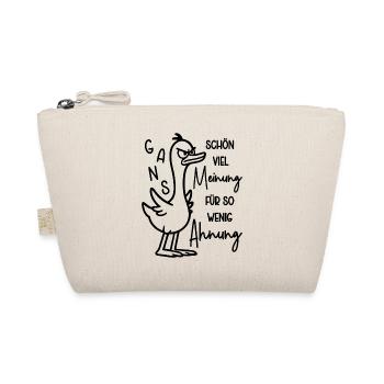 Goose a lot of opinion for so little idea - Organic Pouch - nature - Front