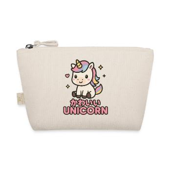 Licorne Pastel Kawaii - Trousse biologique - nature - Devant