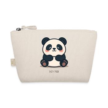 Panda Cartoon T-Shirt – Lazy Fashion - Trousse biologique - nature - Devant