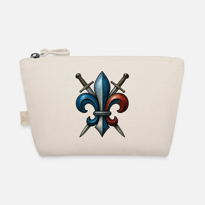 Fleur de Lys - Frankreich Bio-Täschchen
