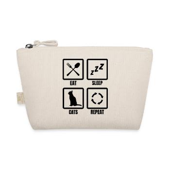 Cat Owner Schedule - Organic Pouch - nature - Front