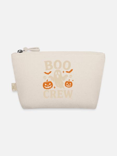 Boo Crew Halloween  - Bio-Täschchen - Natur - Vorne