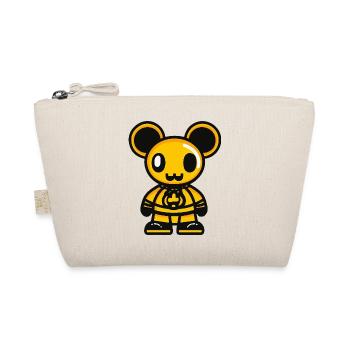 Mouse Halloween Zombie - Organic Pouch - nature - Front