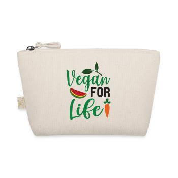 Vegan For Life - Organic Pouch - nature - Front