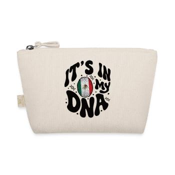Mexikanische DNA Mexiko Flagge Hispanisch - Bio-Täschchen - Natur - Vorne