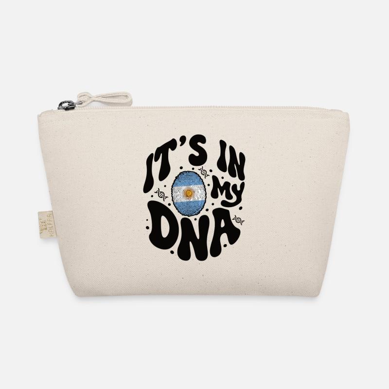 Argentinian DNA Argentina Flag Hispanic Organic Pouch