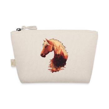 Horse Autumn - Organic Pouch - nature - Front