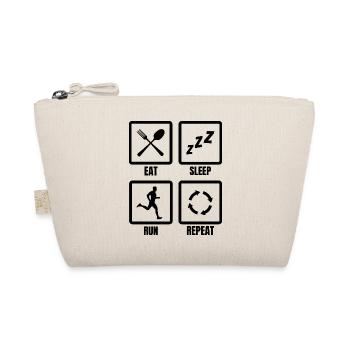 Schedule for runners - Organic Pouch - nature - Front