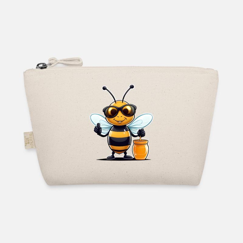 Lunettes de soleil Bee avec pot de miel Trousse biologique