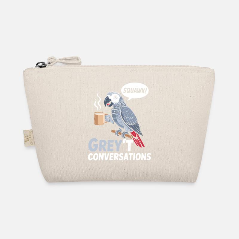Oiseau Perroquet Gris D'Afrique Humour Trousse biologique