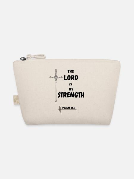 Le Seigneur est ma force - Trousse biologique - nature - Devant