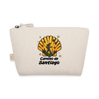 Hiker Camino de Santiago - Organic Pouch - nature - Front