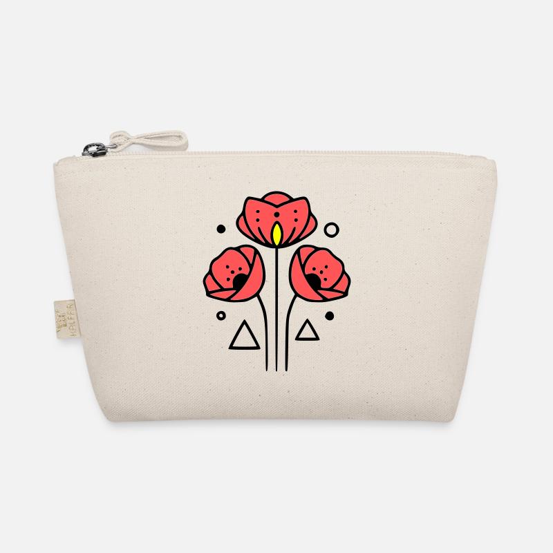 Coquelicots-coquelicots-minimaliste-Line-Art-2 Trousse biologique