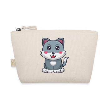 Cat cartoon - Organic Pouch - nature - Front