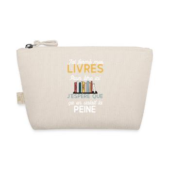 Livres fermés j’espère que ça vaut la peine - Trousse biologique - nature - Devant