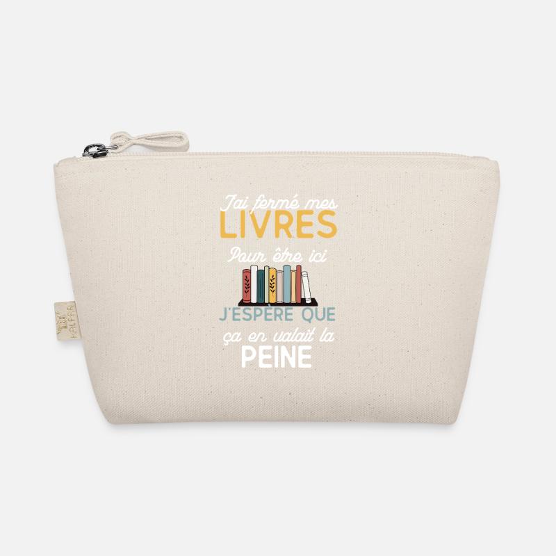Closed books I hope it's worth it Organic Pouch