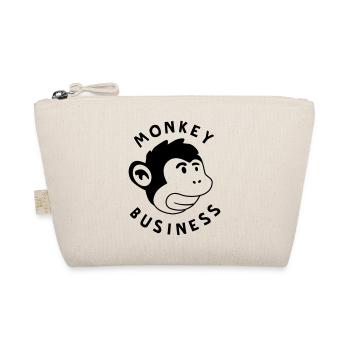 Monkey Business – Monkey Strong Graffiti Jungle - Organic Pouch - nature - Front