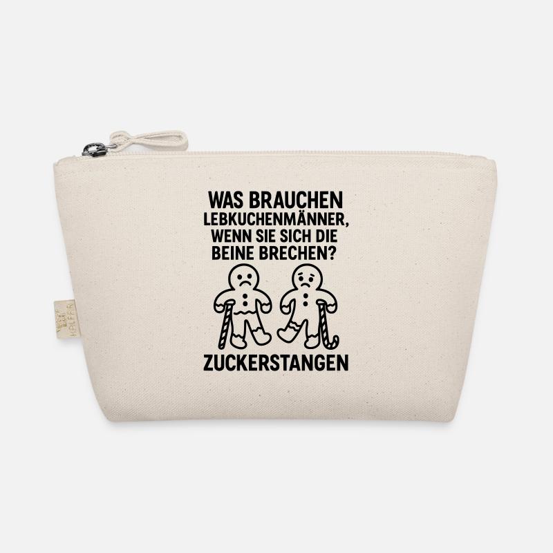 zuckerstangen lebkuchen advent witz Bio-Täschchen