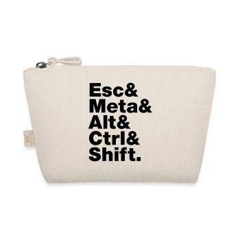 Esc & Meta & Alt & Ctrl & Shift - Trousse biologique - nature - Devant