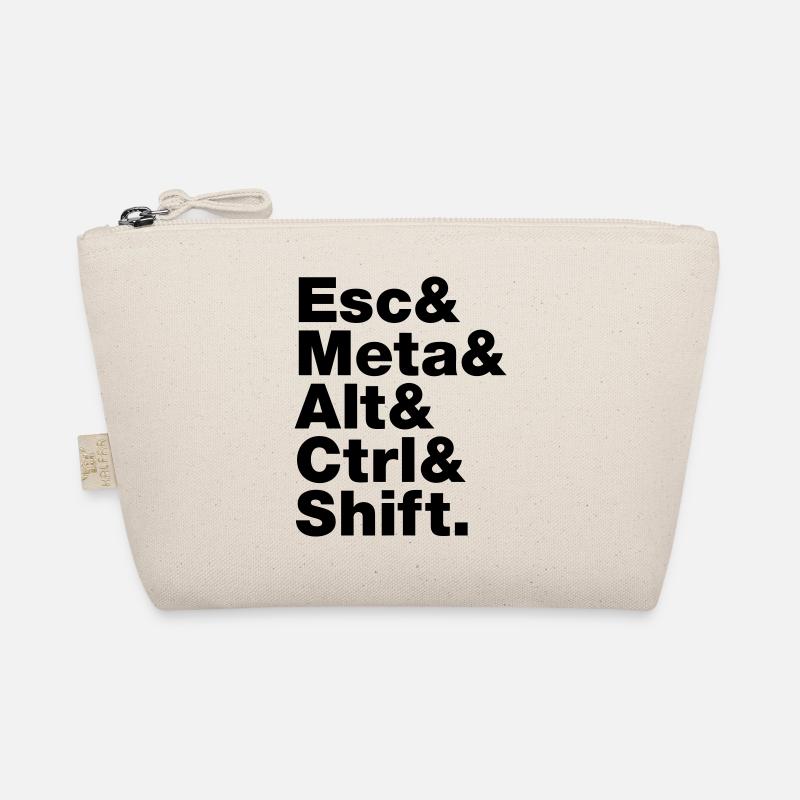 Esc & Meta & Alt & Ctrl & Shift Organic Pouch