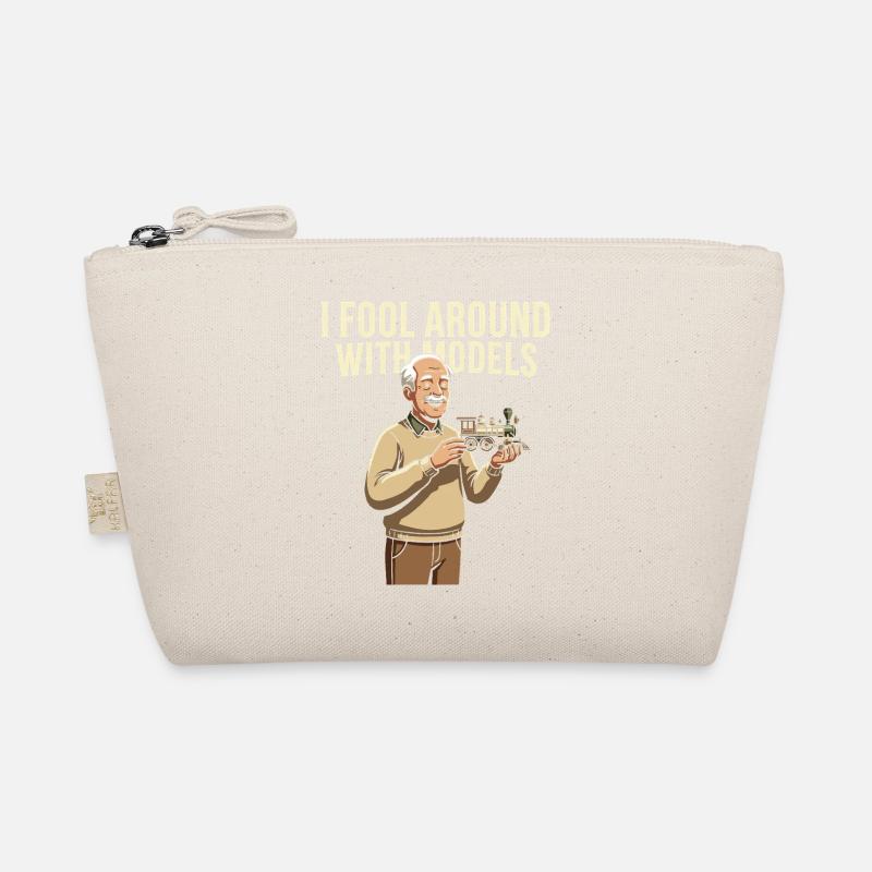 Models Train Hobby Locomotive Railfan Organic Pouch