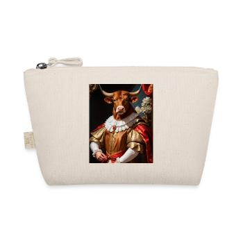Majestic bull – king of the Baroque - Organic Pouch - nature - Front