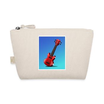 Cartoon Guitar Poster - Organic Pouch - nature - Front