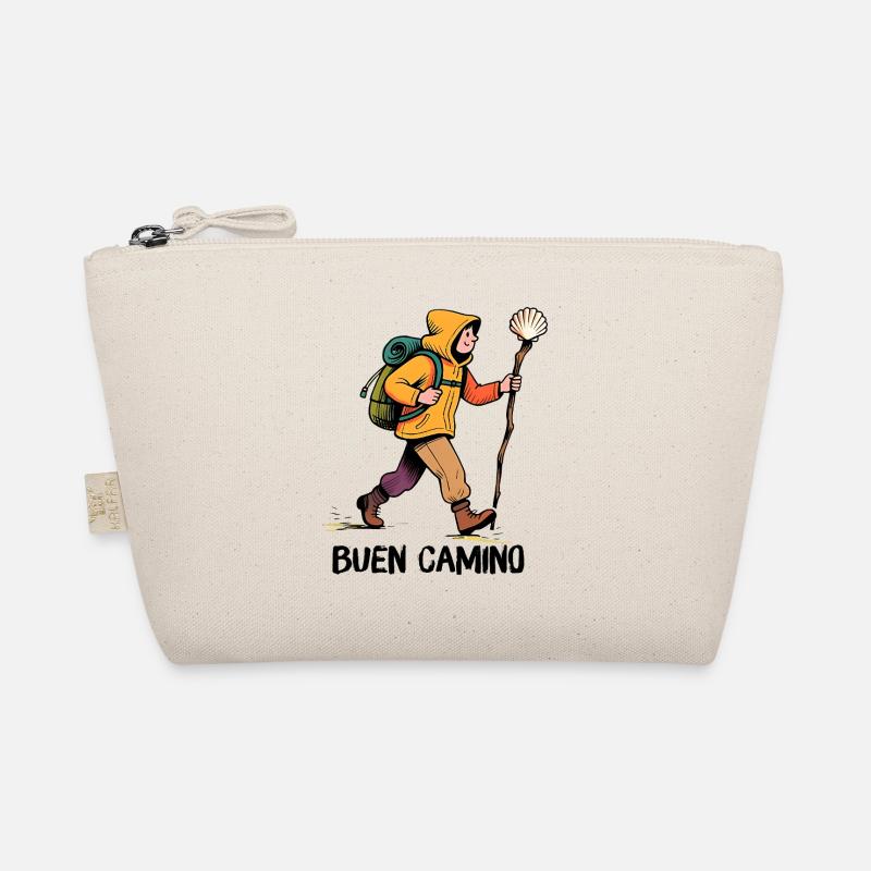 Pilgrim on the Camino de Santiago Organic Pouch