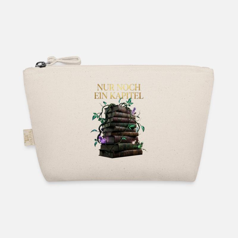 Nur noch ein Kapitel German Fantasy Book Lover Bio-Täschchen