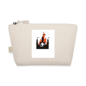 Burning Dragon Castle - Organic Pouch - nature - Front
