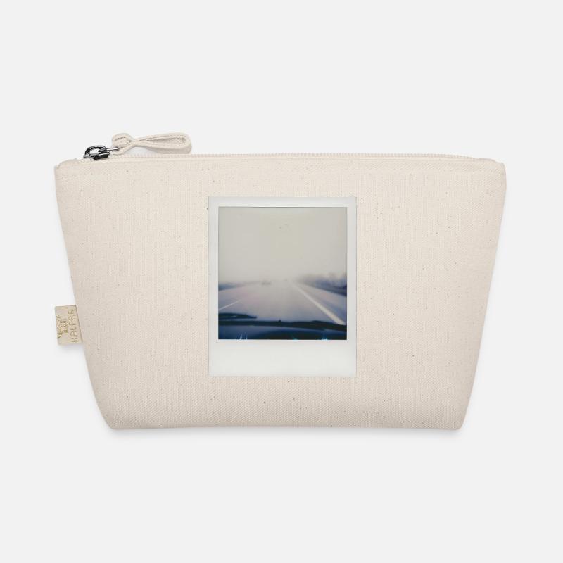 Neblige Autobahn Bio-Täschchen