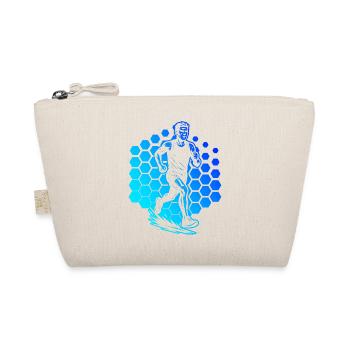 Running motif for real lovers - Organic Pouch - nature - Front