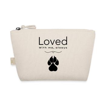 Dog loved - Organic Pouch - nature - Front