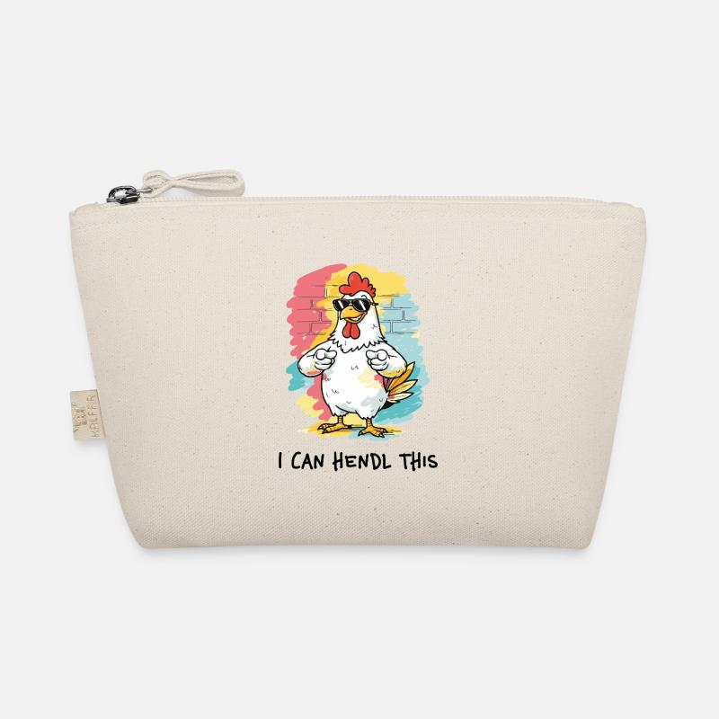 Je peux hendl ceci – Jeu de mots dialectal poulet coq Trousse biologique
