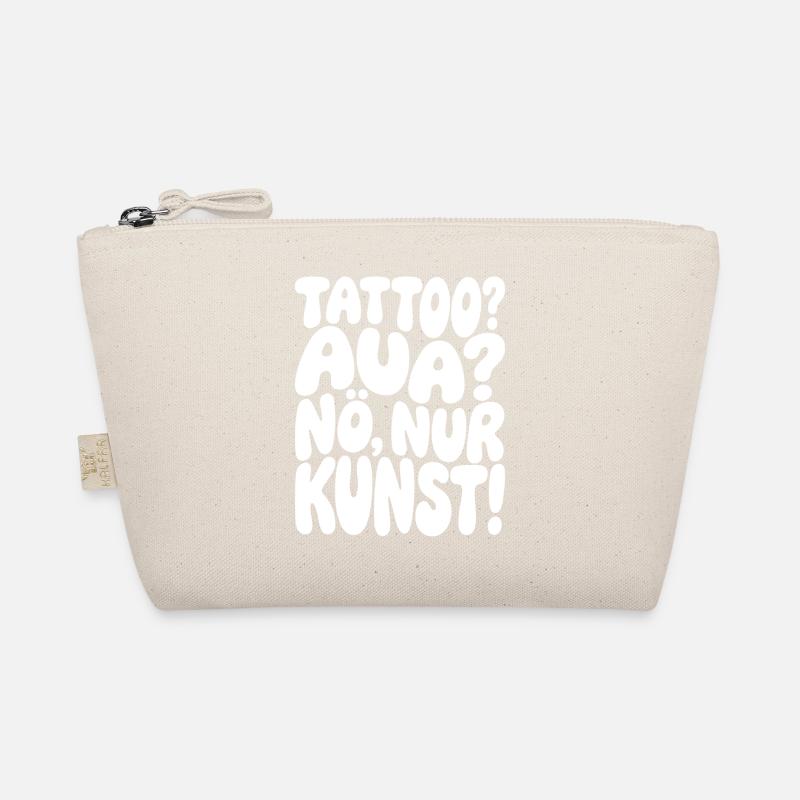 Tattoo? Ouch? No, only art Organic Pouch