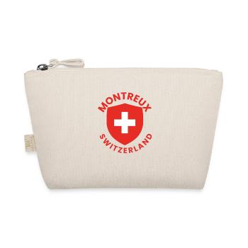 Montreux Swiss Shield Logo - Bio-Täschchen - Natur - Vorne