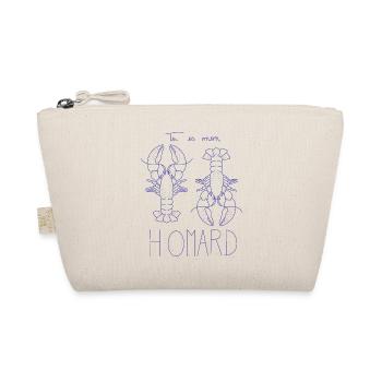 Homard Duo Illustré - Trousse biologique - nature - Devant