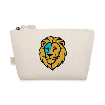 Colorful Wild Lion - Art Colors Pop - Organic Pouch - nature - Front