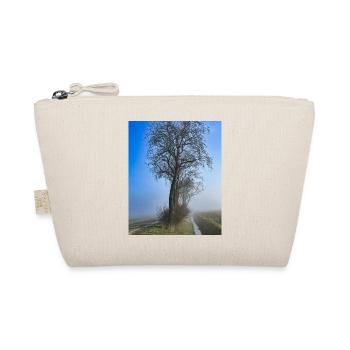 Lonely tree in morning mist - Organic Pouch - nature - Front
