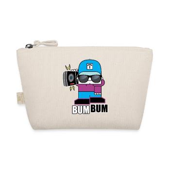 T-shirt rétro BoomBox Buddy - Trousse biologique - nature - Devant