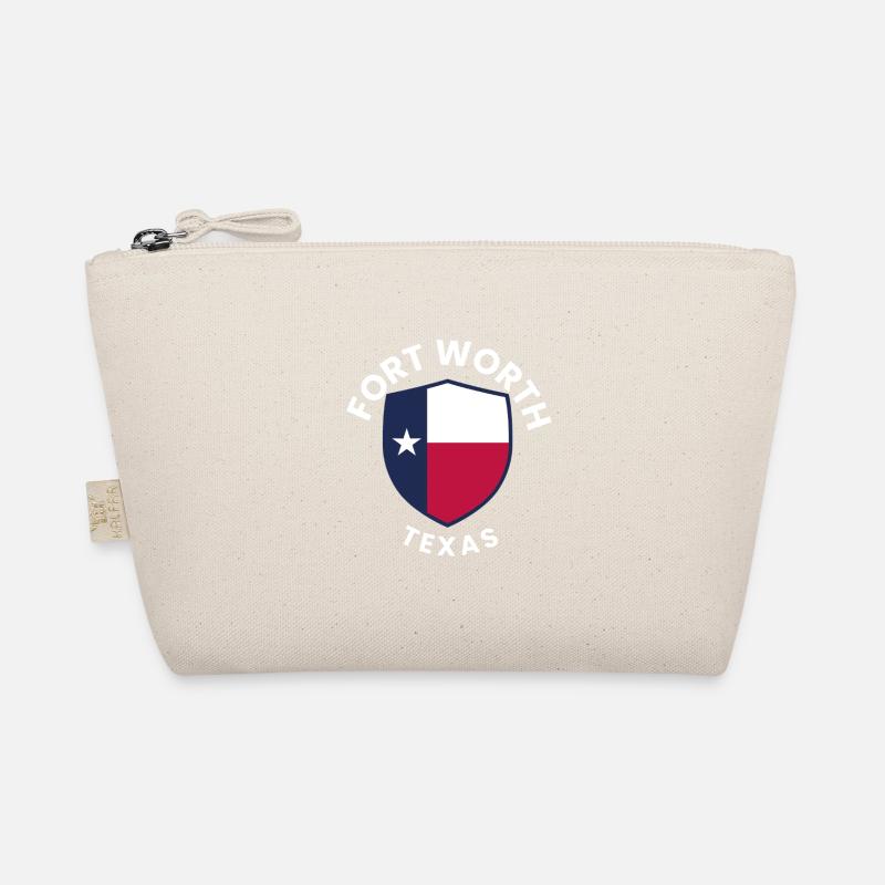 Fort Worth Texas Shield Pride Bio-Täschchen