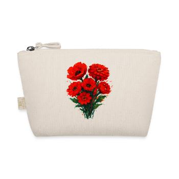 Aquarelle des coquelicots rouges - Trousse biologique - nature - Devant