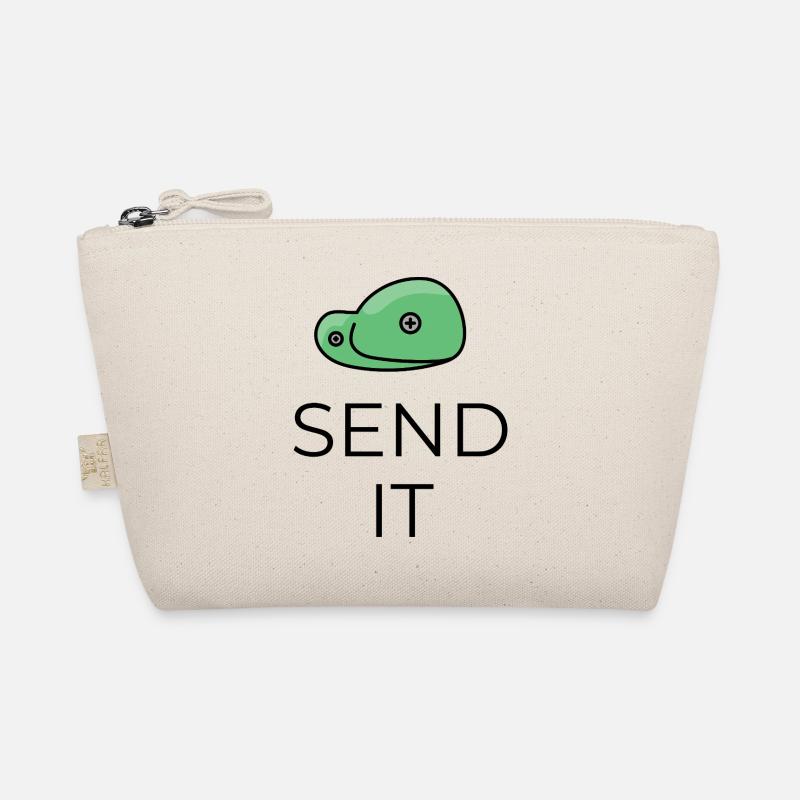 Send it - Boulder Design Bio-Täschchen