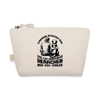 Geschenk für Labrador Retriever Dad - Bio-Täschchen - Natur - Vorne