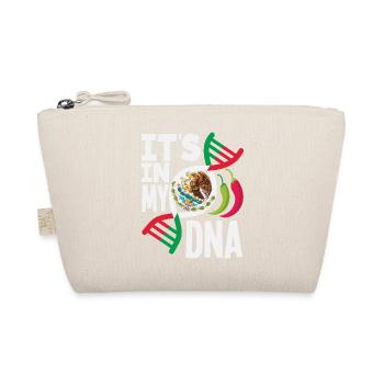 Mexico Pride & Home Mexican Mexico Flag - Organic Pouch - nature - Front