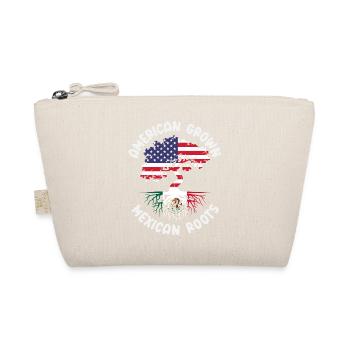 Mexico Pride & Home Mexican Mexico Flag - Organic Pouch - nature - Front