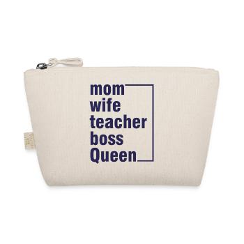 Maman Femme Professeur Reine Chemise - Trousse biologique - nature - Devant