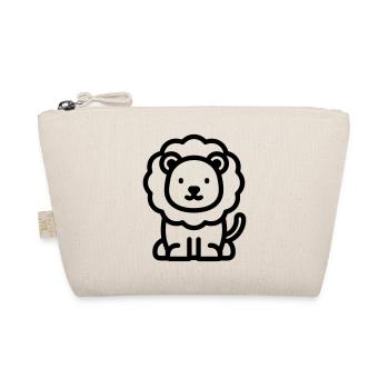 lion - Organic Pouch - nature - Front