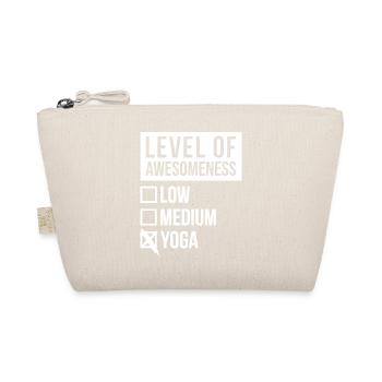 Yoga Yoga Yoga - Organic Pouch - nature - Front