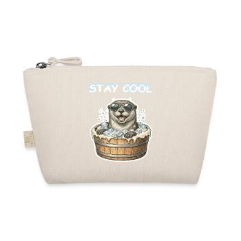 Reste au frais Loutre baignante de glace - Trousse biologique - nature - Devant